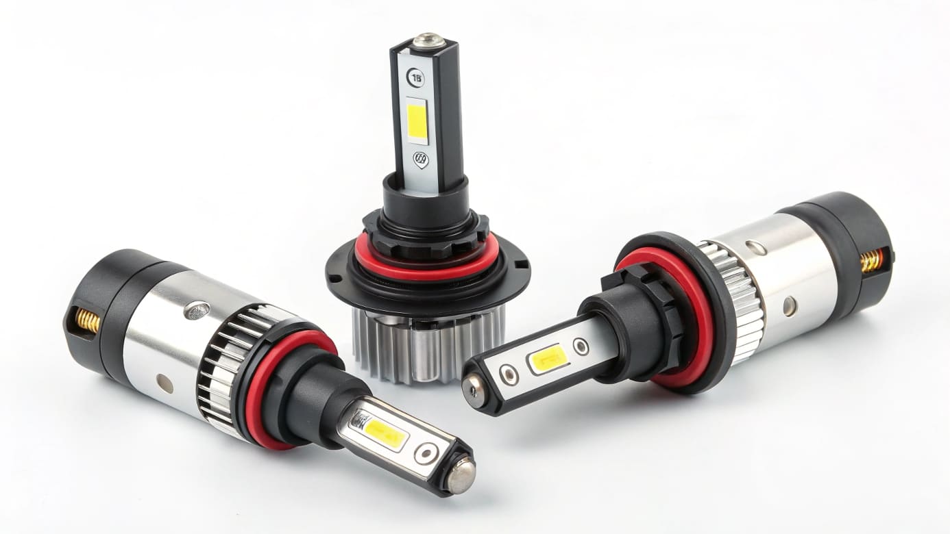 Aftermarket LED car headlight bulbs