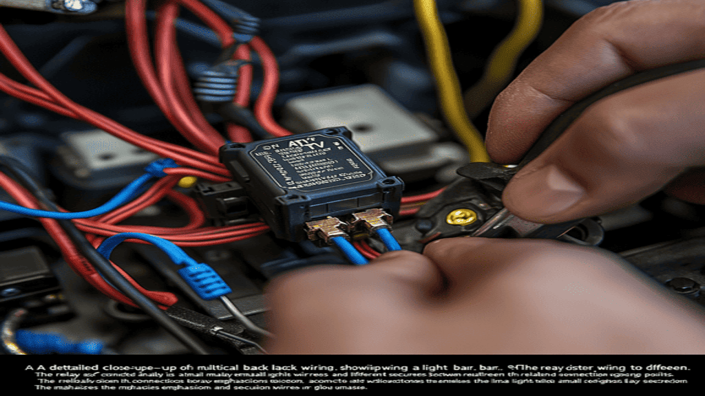 Wiring an ATV light bar